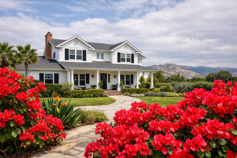 Homeowner reviewing insurance policy documents carefully